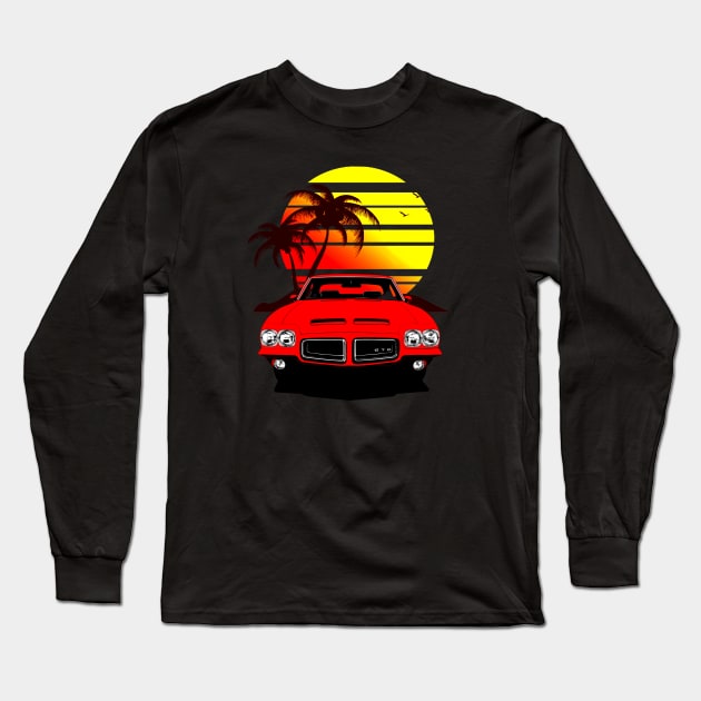 '72 GTO Long Sleeve T-Shirt by Chads